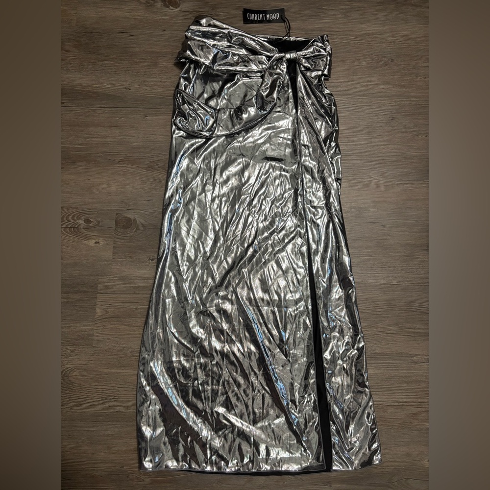 NWT Dolls Kill / Current Mood Flashy Event Maxi Skirt